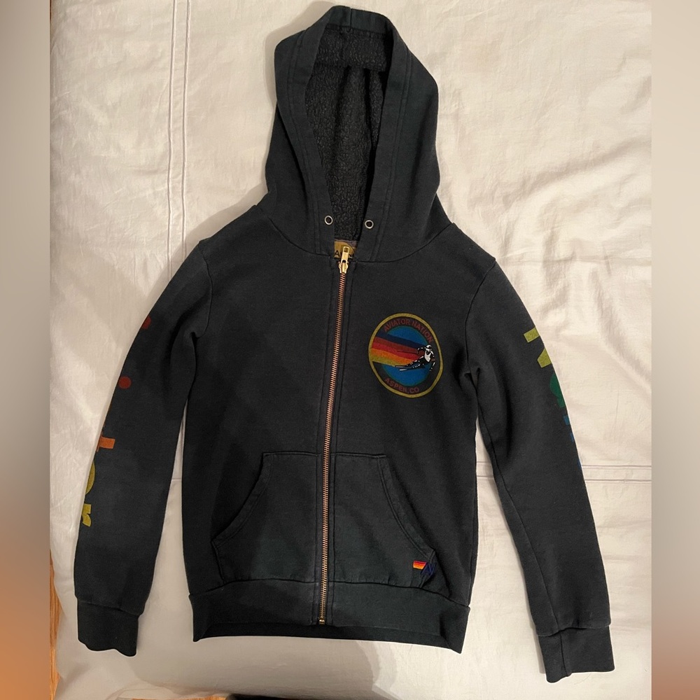 Aviator Nation Zip Up Kids SZ (10)